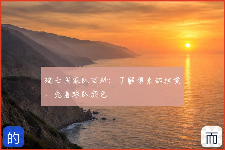 瑞士国家队百科:了解俱乐部档案,先看球队颜色